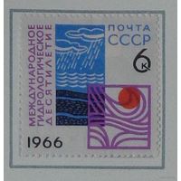 1966, октябрь. Международное гидрологическое десятилетие
