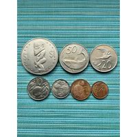 Острова Кука 1983 г., набор монет 7 шт.