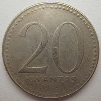Ангола 20 кванз 1978 г.