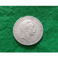 5 марок, Германия 1908 г. Серебро. Недорого. Распродажа коллекции.