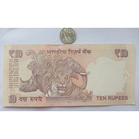 Werty71 Индия 10 рупий 2014 UNC банкнота 1 1