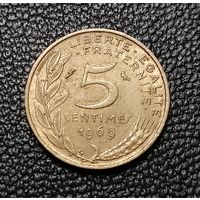 5 сантимов 1969