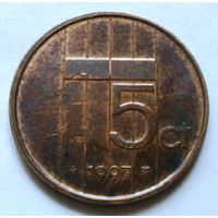5 центов 1997 Нидерланды