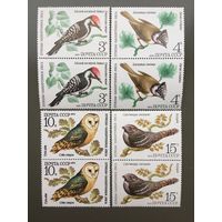 СССР 1979 год. Птицы-защитники леса (сцепка из 2 марок)