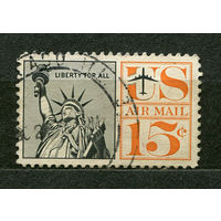 Авиапочта. Статуя свободы. США. 1959. Полная серия 1 марка