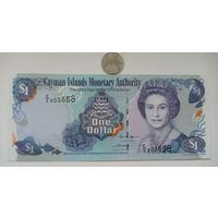 Werty71 Каймановы острова 1 доллар 2006 UNC банкнота