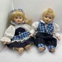 Куклы фарфоровые Близнецы. Германия. Арт 1962