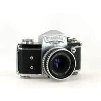 Фотоаппарат Exacta Varex VX с объективом Tessar 2.8/50