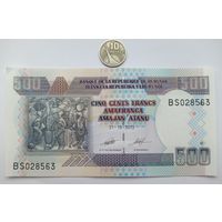Werty71 Бурунди 500 франков 2013 UNC банкнота