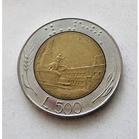 Италия 500 лир, 1986