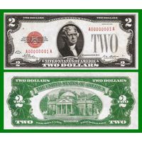 [КОПИЯ] США 2 долларов 1928 г.