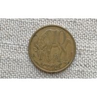 Эфиопия 10 сантимов 1977 / животные / FA