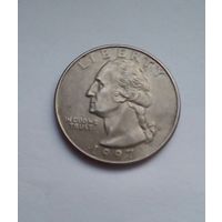 США 25 центов 1997 Р