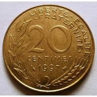 20 сантимов 1997 Франция