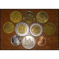 Египет - набор из 10 монет