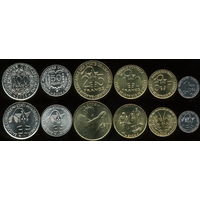 Западная Африка (КФА) набор 6 монет UNC