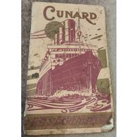 Редкость!!! Буклет RMC "Berengaria" Cunard line.
