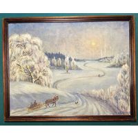 Белявский Василий Николаевич. К/м, 54х70см.
