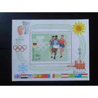 Аджман-Манама 1969 Олимпийские игры** Блок Михель-12,0 евро