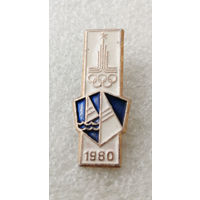 Парусный спорт. Олимпийские виды спорта. Москва 1980 #0736-SP14