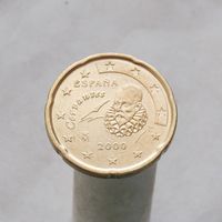 Испания 20 евроцентов 2000 ( 1-й тип )