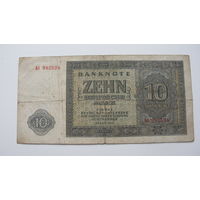 ГДР 10 марок 1948 г.