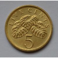 Сингапур, 5 центов 1986 г.