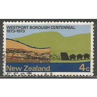 Новая Зеландия. 100 лет г.Уэстпорт. 1973г. Mi#598.