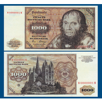 [КОПИЯ] ФРГ 1000 марок 1980