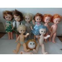 Куклы СССР. Куклы сестрички. Куклы полностью из пластмассы. читайте текст объявления.