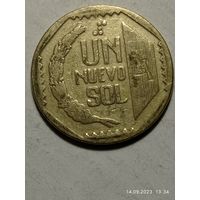 Перу 1 соль 2004 года .