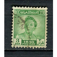 Ирак - 1948/1950 - Король Фейсал II 3F - [Mi.129] - 1 марка. Гашеная.  (LOT AR38)