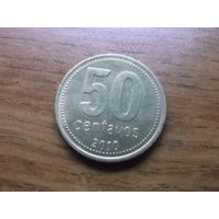Аргентина 50 центавос 2010