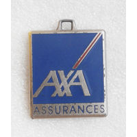 Жетон. AXA Assurances. Страховая компания. Тяжелый металл #0084