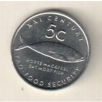 Намибия 5 цент 2000 ФАО