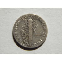 США 10 центов 1944 г