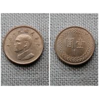 Тайвань 1 доллар 2010