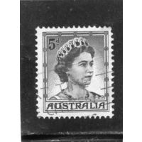 Австралия. Mi:AU 292AI. Елизавета II - Тип A Серия: Королева Елизавета II, Фауна и Флора. 1959.