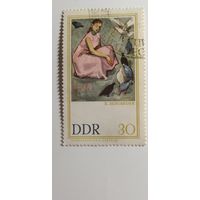 ГДР 1967. Знаменитые картины из Дрезденской галереи