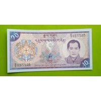 Банкнота 10 ngultrum Bhutan 2000 - 2001 P-22a