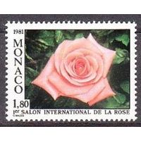 1981 Монако 1498 Цветы 3,50 евро