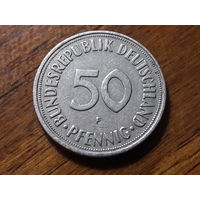 Германия ФРГ 50 пфеннигов 1950 (F)