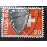 Швейцария 1957 Герб кантона