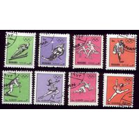 8 марок 1972 год Манама Аджман Олимпиада