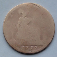 Великобритания 1 пенни. 1877