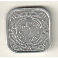 Суринам 5 цент 1976