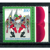 Германия - 1997г. - 175 лет Кёльнскому карнавалу - полная серия, MNH [Mi 1903] - 1 марка