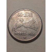 50 эре Норвегия 1966