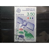 Франция 1991 Европа, космос Михель-2,0 евро гаш