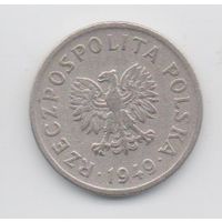 10 грошей 1949 Польша (Cu Ni)